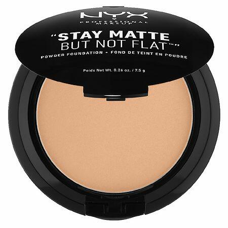 NYX Professional Makeup Stay Matte But Not Flat Powder Foundation  Soft Beige