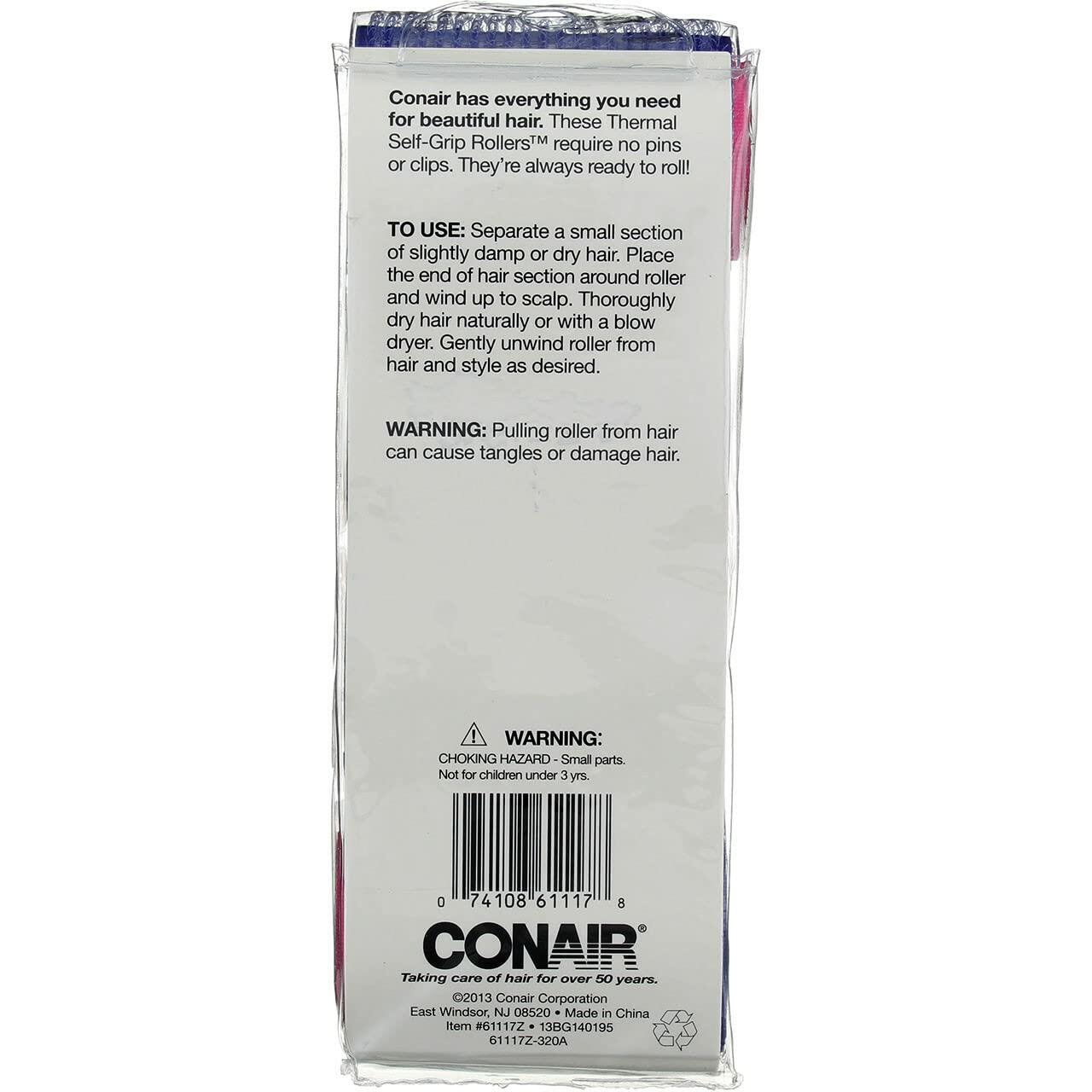 Conair Thermal Self-Grip Roller 12 ea (Pack of 6)