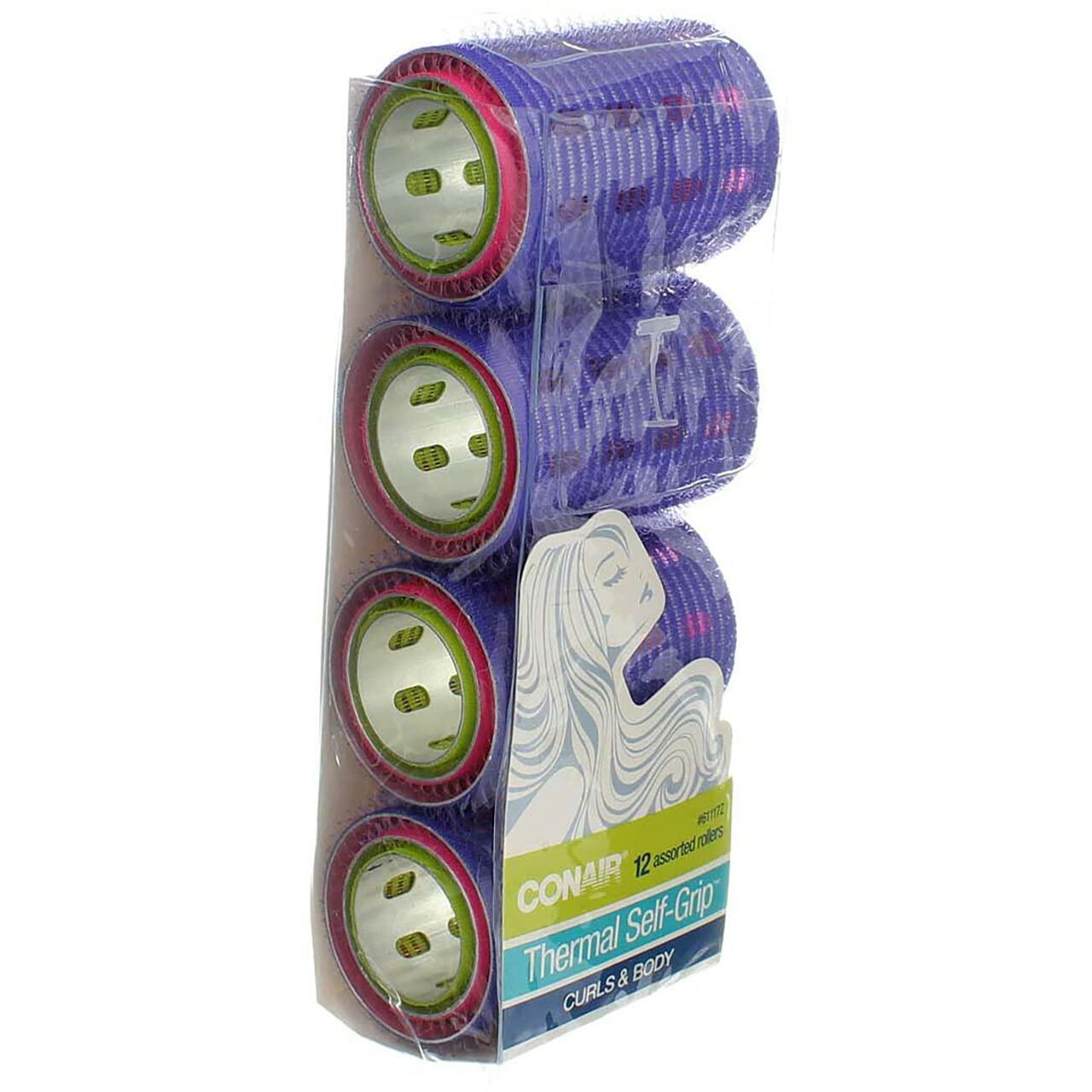 Conair Thermal Self-Grip Roller 12 ea (Pack of 6)