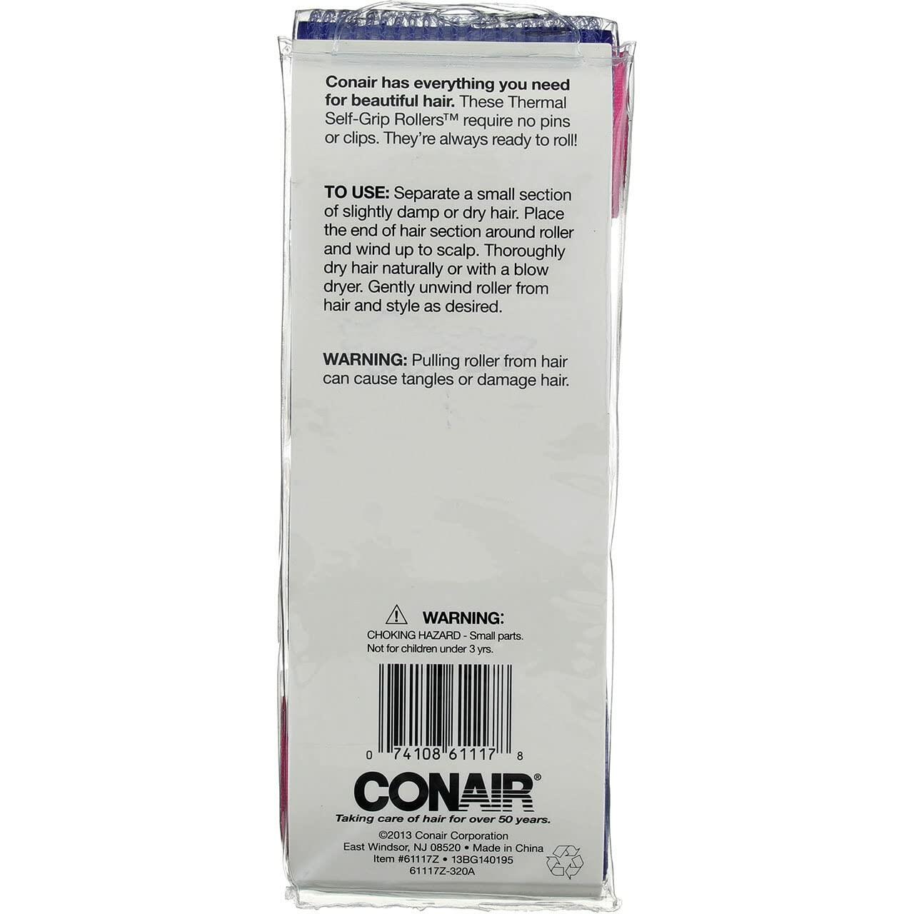 Conair Thermal Self-Grip Roller 12 ea (Pack of 6)