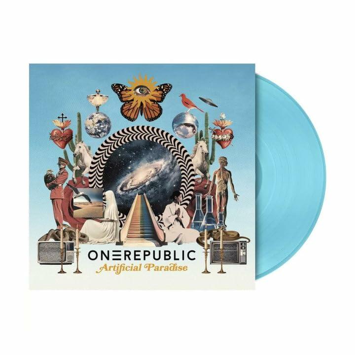 OneRepublic - Artificial Paradise Exclusive Limited Seabreeze Blue Color Vinyl LP