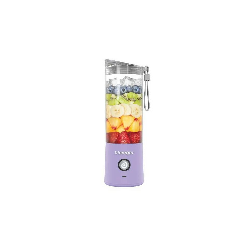 BlendJet 16oz Personal Blender Portable Lavender 2 Orbiter drinking lid