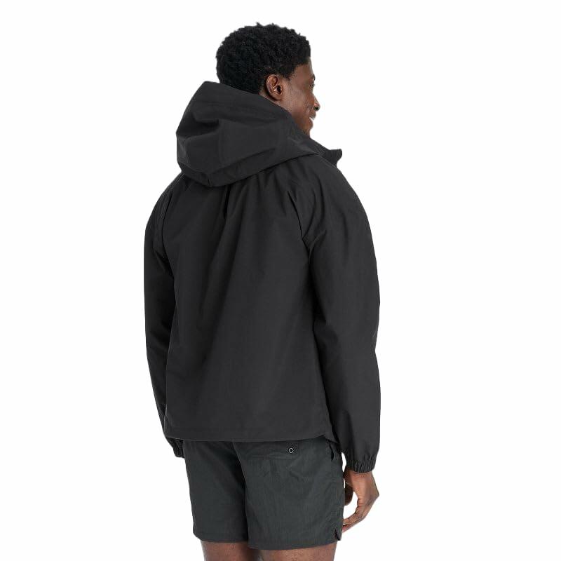 All in Motion Men's Waterproof Rain Shell Jacket - (XX-Large, Black)