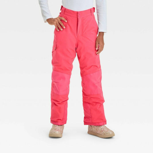 Kids' Solid Snow Pants - All In Motion™ Pink XS