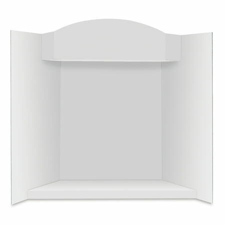 Royal Brites Stage-It Trifold Project Display Board - 37  x 44   White