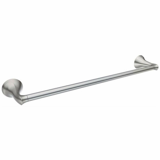 Moen Darcy 24 in. Towel Bar with Press and Mark in Brushed Nickel