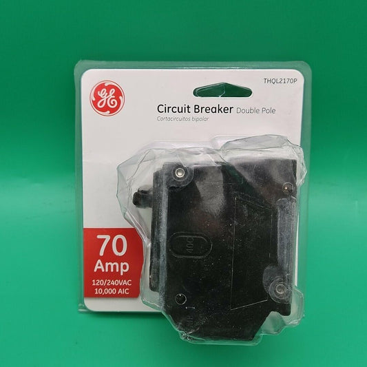 GE Energy Industrial Solutions THQL2170 Double Pole Circuit Breaker, 70 Amp