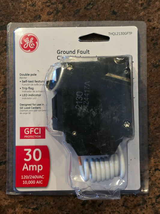 GE THQL2130GFTP 30 AMP BREAKER GFCI PROTECTION