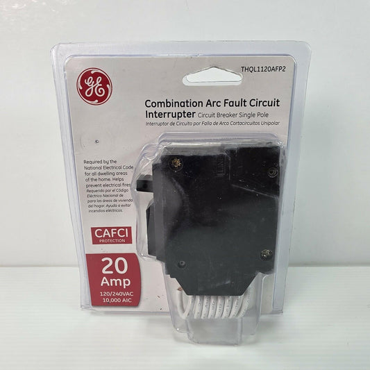 GE Energy Industrial Solutions THQL1120AFP2 Single Pole Combo Arc Fault Circuit Interrupter  20-Amp