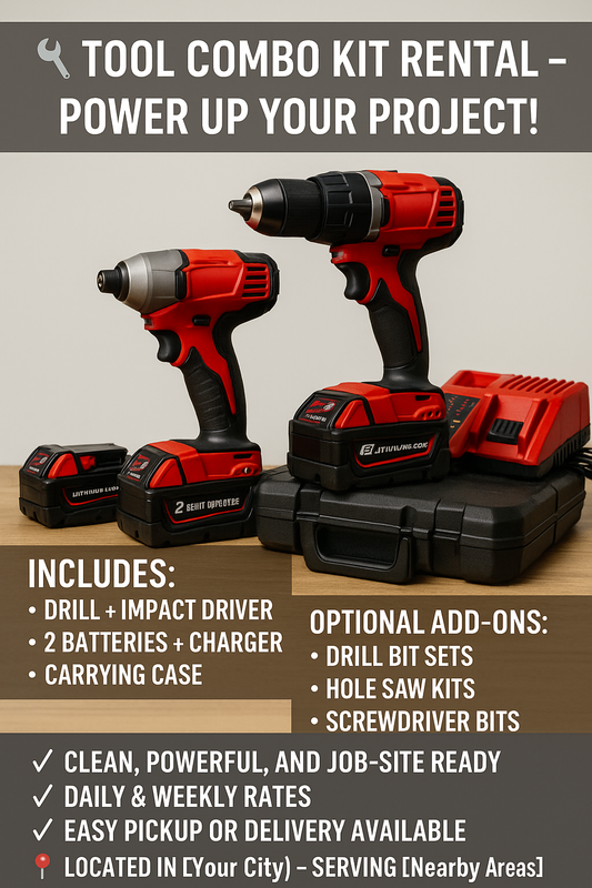 RENTAL - Power Tool Power-UP COMBO
